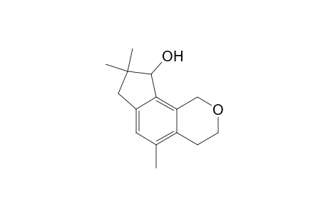 5,8,8-trimethyl-3,4,7,9-tetrahydro-1H-cyclopenta[h]isochromen-9-ol