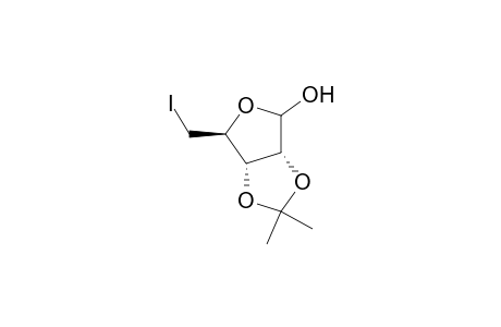 5-Deoxy-5-iodo-2,3-O-isopropylidene-D-ribofuranose