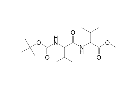 t-Butoxycarbonylvalylvaline, methyl ester