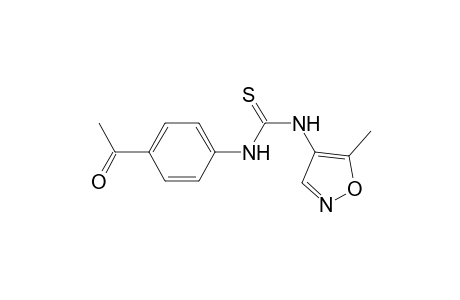 Thiourea, N-(4-acetylphenyl)-N'-(5-methyl-4-isoxazolyl)-