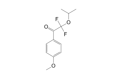2,2-DIFLUORO-2-ISOPROPOXY-1-(4-METHOXYPHENYL)-ETHAN-1-ONE