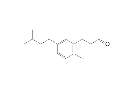 3-(5-Isopentyl-2-methylphenyl)propanal