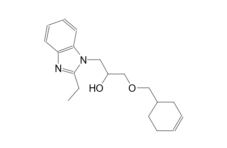 1H-benzimidazole-1-ethanol, alpha-[(3-cyclohexen-1-ylmethoxy)methyl]-2-ethyl-