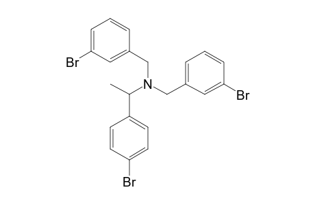 4-Bromo-alpha-phenethylamine N,N-bis(3-bromobenzyl)