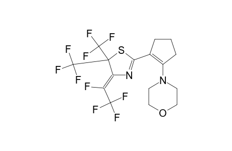 2-(2-MORPHOLINO-1-CYCLOHEXYL)-PERFLUORO-5,5-DIMETHYL-4,5-DIHYDRO-4-ETHYLIDENE-1,3-THIAZOLE