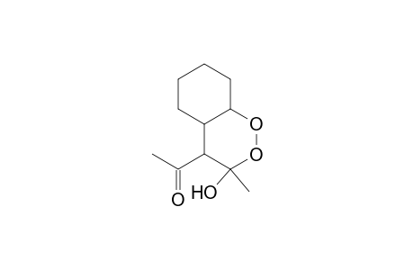 5-Acetyl-4-methyl-2,3-dioxabicyclo[4.4,0]decan-4-ol
