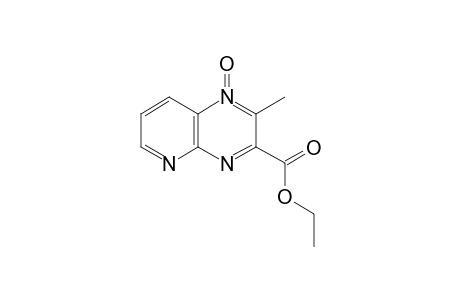 3-CARBOETHOXY-2-METHYLPYRIDO-[2.3-B]-PYRAZINE_1-OXIDE