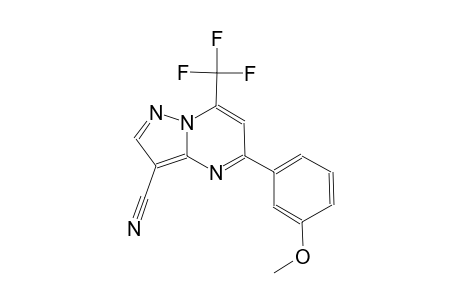 5-(3-methoxyphenyl)-7-(trifluoromethyl)pyrazolo[1,5-a]pyrimidine-3-carbonitrile