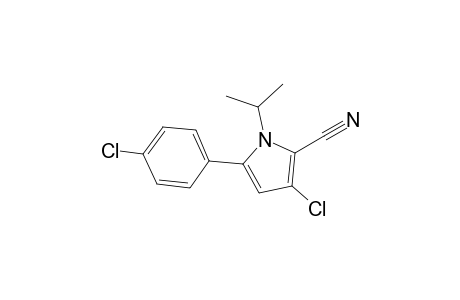 1-Isopropyl-3-chloro-2-cyano-5-(4-chlorophenyl)pyrrole