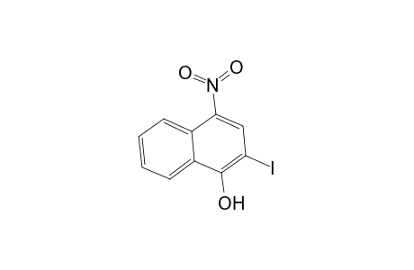 2-iodanyl-4-nitro-naphthalen-1-ol