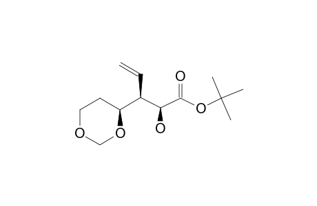 [SYN(3,*),SYN(2,3)]-26B;TERT.-BUTYL-(2S,3S)-3-[(S)-1,3-DIOXAN-4-YL]-2-HYDROXYPENT-4-ENOATE