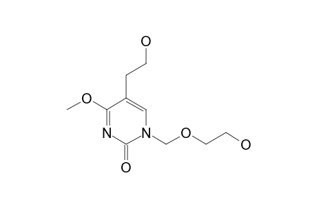 N-1-[(2-HYDROXYETHOXY)-METHYL]-5-(2-HYDROXYETHYL)-4-METHOXYPYRIMIDIN-2-ONE