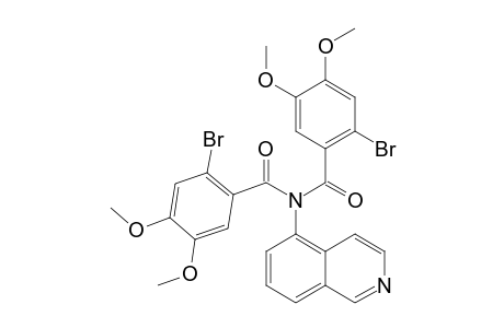 BIS-(2-BROMO-4,5-DIMETHOXYBENZOYL)-(ISOQUINOLIN-5-YL)-AZANE