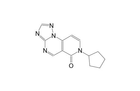 pyrido[3,4-e][1,2,4]triazolo[1,5-a]pyrimidin-6(7H)-one, 7-cyclopentyl-