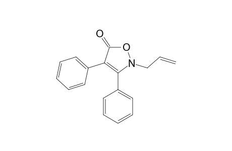 ALLYL-3,4-DIPHENYL-ISOXAZOLIN-5-ONE