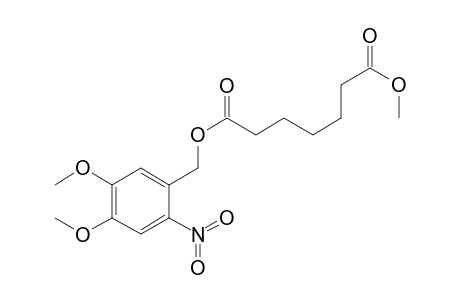 Pimelic acid (4,5-Dimethoxy-2-nitrobenzyl) ester Methyl ester