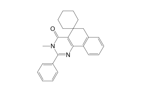 1,3-Phenantrolin-4(3H)-one, 5,6-dihydro-3-methyl-2-phenyl-5-spirocyclohexane-