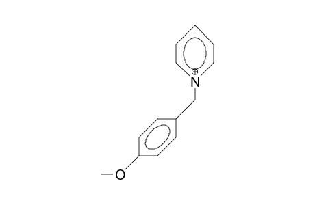 1-(4-Methoxy-benzyl)-pyridinium cation