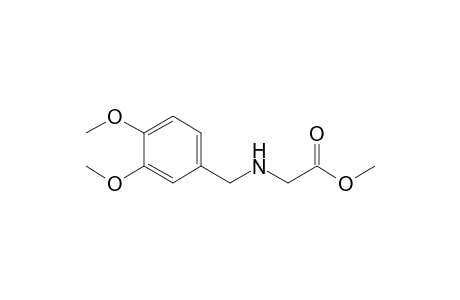 2-(veratrylamino)acetic acid methyl ester