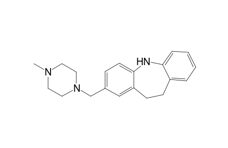 10,11-Dihydro-2-((4-methyl-1-piperazinyl)methyl)-5H-dibenz(b,f)azepine