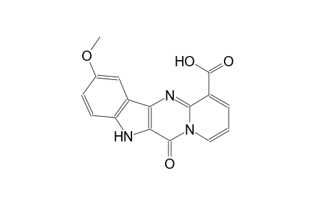 pyrido[1',2':1,2]pyrimido[5,4-b]indole-11-carboxylic acid, 5,6-dihydro-2-methoxy-6-oxo-