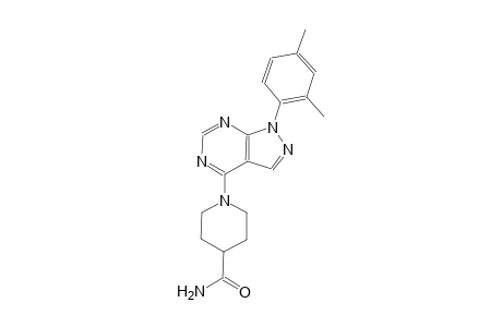 4-piperidinecarboxamide, 1-[1-(2,4-dimethylphenyl)-1H-pyrazolo[3,4-d]pyrimidin-4-yl]-