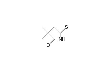 3,3-Dimethyl-5-thioxo-pyrrolidin-2-one