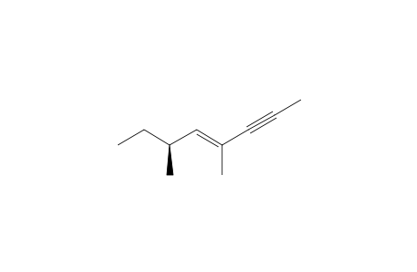 (E,6S)-4,6-dimethyloct-4-en-2-yne