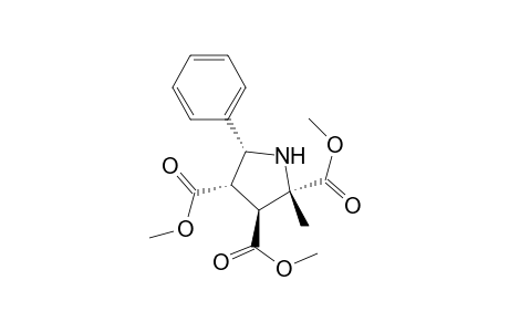 2,3,4-Pyrrolidinetricarboxylic acid, 2-methyl-5-phenyl-, trimethyl ester, (2.alpha.,3.beta.,4.alpha.,5.alpha.)-(.+-.)-