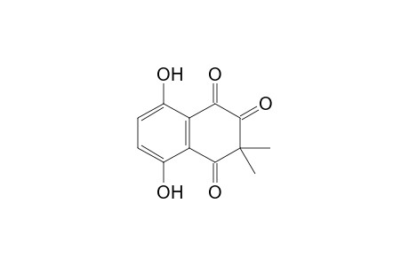 5,8-Dihydroxy-3,3-dimethyl-2-oxo-2,3-dihydro-1,4-naphthoquinonedi