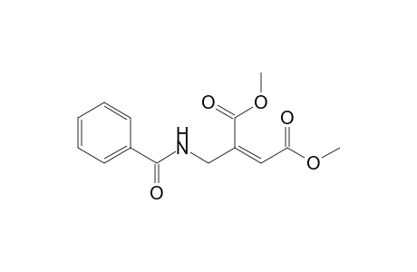 (Z)-2-(benzamidomethyl)-2-butenedioic acid dimethyl ester