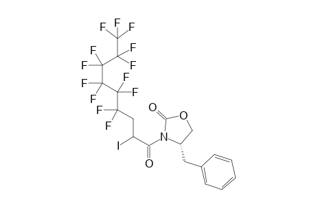 (4S)-3-(2-Iodo-3-perfluorohexylpropanoyl)-4-benzyl-2-oxazolidinone