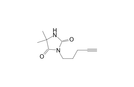 2,4-Imidazolidinedione, 5,5-dimethyl-3-(4-pentynyl)-