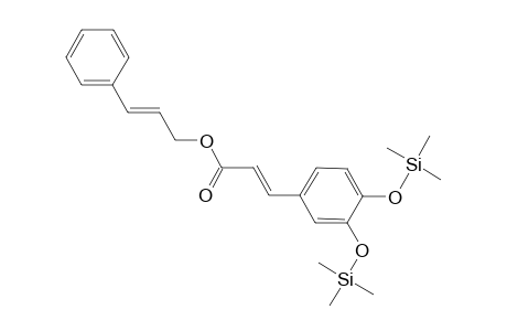 Caffeic acid <(E)-> cinnamyl ester, di-TMS