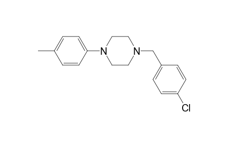 1-(4-Chlorobenzyl)-4-(4-methylphenyl)piperazine