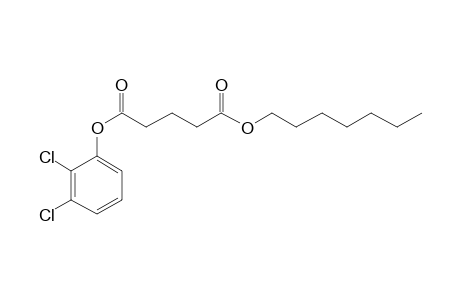 Glutaric acid, 2,3-dichlorophenyl heptyl ester