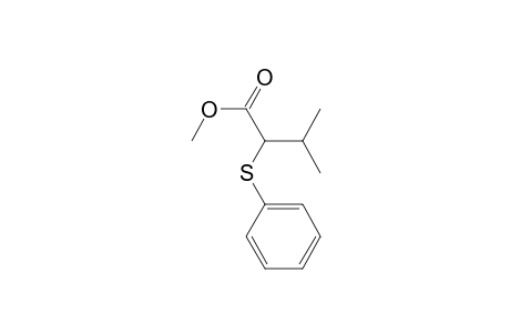 Butanoic acid, 3-methyl-2-(phenylthio)-, methyl ester