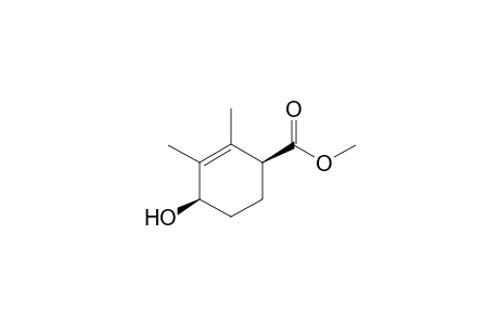 Methyl (1S,4R)-4-hydroxy-2,3-dimethylcyclohex-2-ene-1-carboxylate