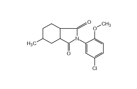 N-(5-chloro-2-methoxyphenyl)-4-methyl-1,2-cyclohexanedicarboximide