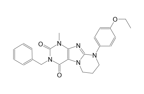 3-benzyl-9-(4-ethoxyphenyl)-1-methyl-6,7,8,9-tetrahydropyrimido[2,1-f]purine-2,4(1H,3H)-dione