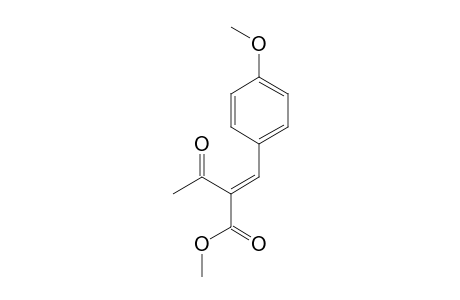 Butanoic acid, 2-[(4-methoxyphenyl)methylene]-3-oxo-, methyl ester