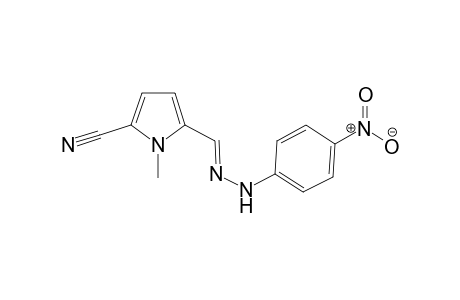 1-Methyl-2-formyl-5-cyanopyrrole-(4-nitrophenyl)hydrazone