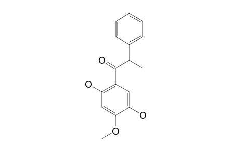 1-(2,5-DIHYDROXY-4-METHOXYPHENYL)-2-PHENYL-1-PROPANONE