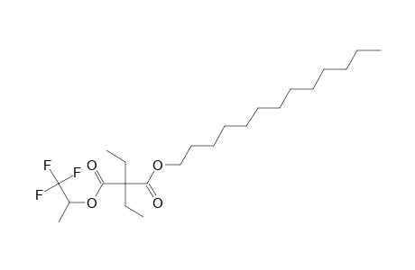 Diethylmalonic acid, tridecyl 1,1,1-trifluoroprop-2-yl ester