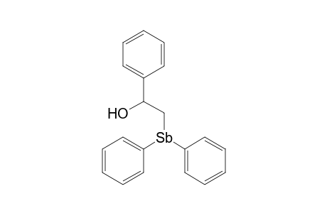 Benzenemethanol, .alpha.-[(diphenylstibino)methyl]-