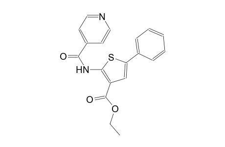 ethyl 2-(isonicotinoylamino)-5-phenyl-3-thiophenecarboxylate
