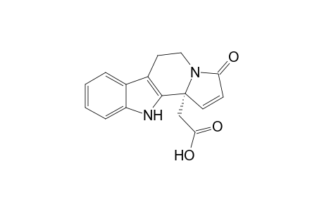11b-(Methoxycarbonyl)-3-oxo-5,6,11,11b-tetrahydro-3H-indolizino[8,7-b]indole