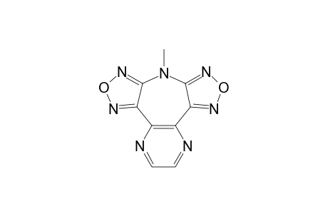 8-Methyl-8H-bis[1,2,5]oxadiazolo[3,4-b:3',4'-f]pyrazino[2,3-d]azepine