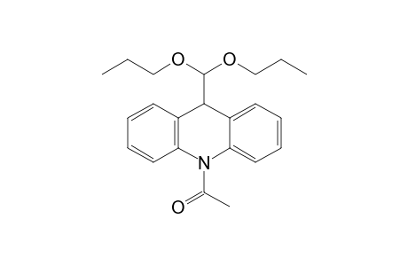 10-Acetyl-9-(di-n-propoxymethyl)-9,10-dihydroacridine