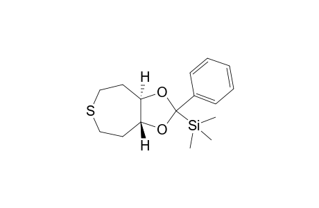 (1R,7R)-(-)-9-Phenyl-9-trimethylsilyl-8,10-dioxa-4-thiabicyclo[5.3.0]decane